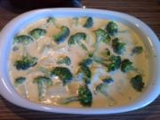 "HAUPTGERICHT" Broccoli-Kartoffel-Gratin mit Putenschnitzel - Rezept