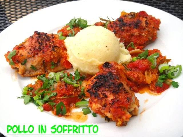 Rezept: Pollo in Soffritto e Pure di Patate Pollo in Soffritto e Pure di Patate - Rezept