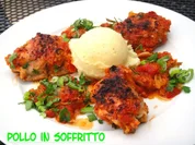 Pollo in Soffritto e Pure di Patate - Rezept