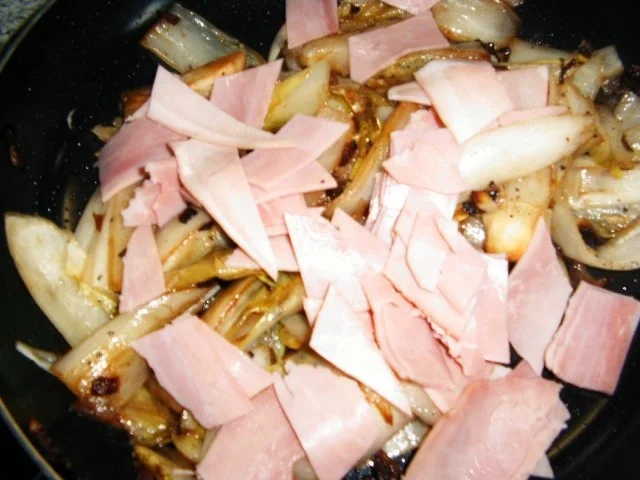 Rezept: Chicoree-Hähnchen-Auflauf Bild Nr. 6 Chicoree-Hähnchen-Auflauf - Rezept - Bild Nr. 6