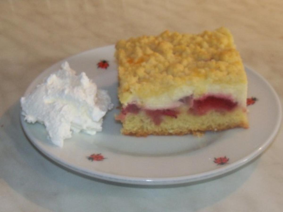 Bilder für Quark-Streusel Erdbeerkuchen Rezept