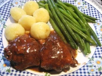 Böhmische Kaninchenkeulen - Rezept