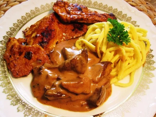 Rezept: Steinpilze aus dem Vorrat ... Steinpilze aus dem Vorrat ... - Rezept