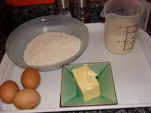 Rezept: Gemüse : - Pfannkuchen mit Pilzfüllung Bild Nr. 4 Gemüse : - Pfannkuchen mit Pilzfüllung - Rezept - Bild Nr. 4