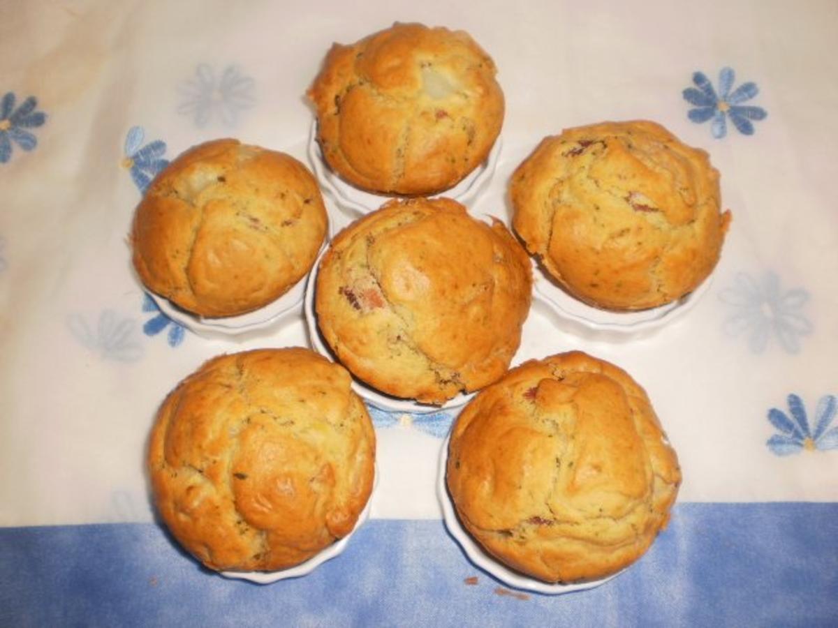 Bilder für Spargel-Schinken-Muffins - Rezept