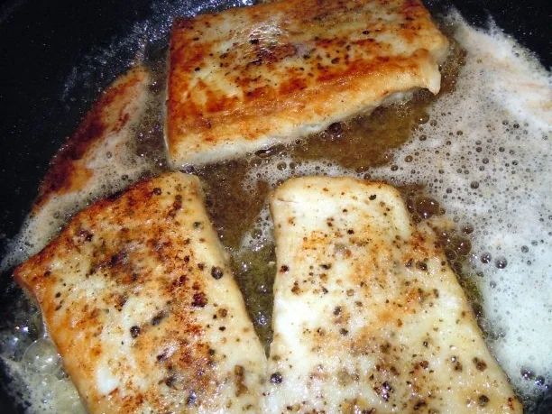 Viktoriabarschfilet mit Steinpilzrisotto - Rezept - Bild Nr. 5