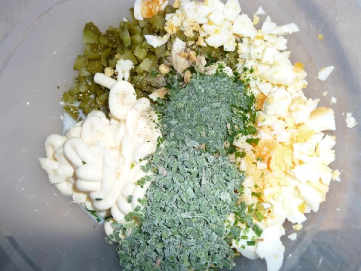 Kartoffelsalat nach Großmutters Art mit Forellenfilets - Rezept - Bild Nr. 5