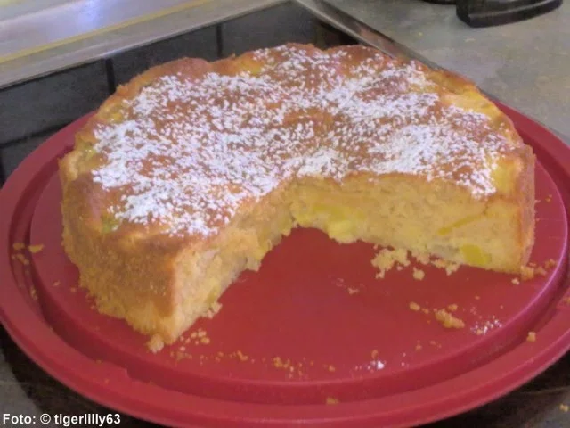 Rezept: Ananas-Joghurt-Kuchen Bild Nr. 2 Ananas-Joghurt-Kuchen - Rezept - Bild Nr. 2