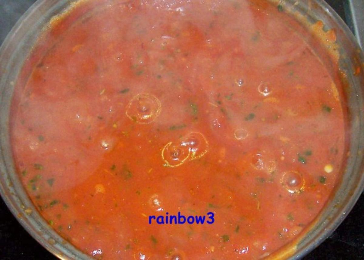 Kochen: Spaghetti mit Tomaten-Kräuter-Sauce - Rezept