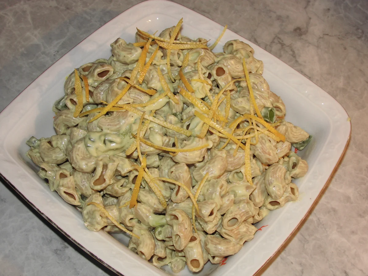 Nudelsalat Avocado-Zitrone - Rezept - Bild Nr. 2