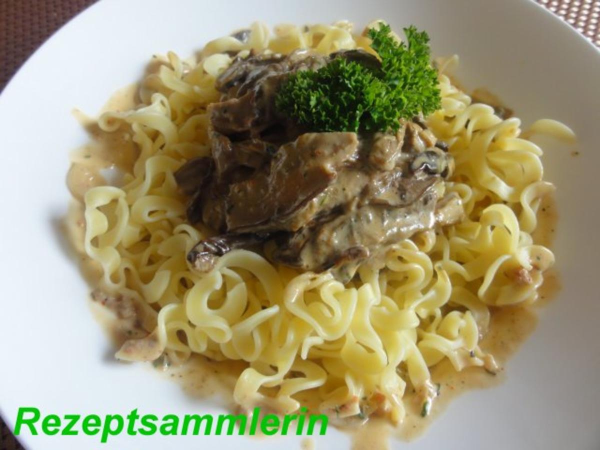 Sauce: STEINPILZ - SAHNE - - Rezept mit Bild - kochbar.de