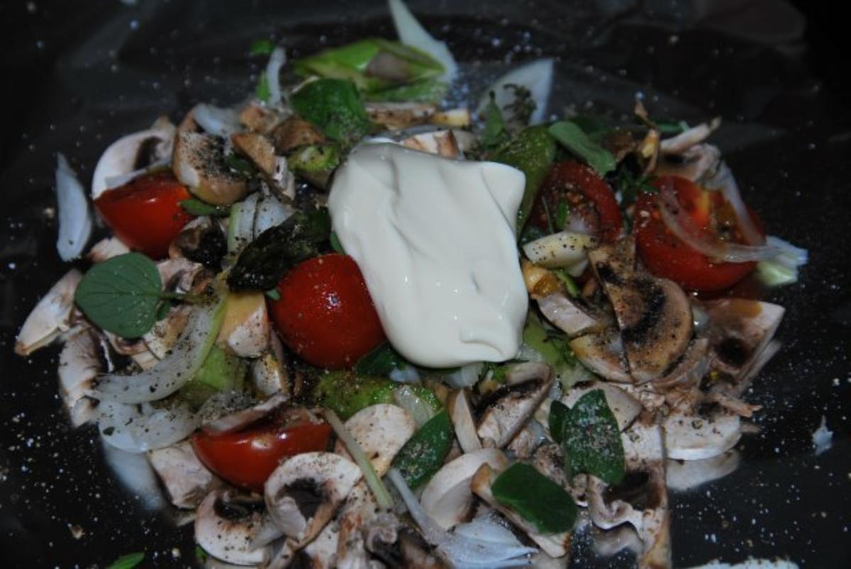 Feta-Gemüsepäckchen für den Grill - Rezept - Bild Nr. 6