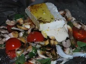 Feta-Gemüsepäckchen für den Grill - Rezept