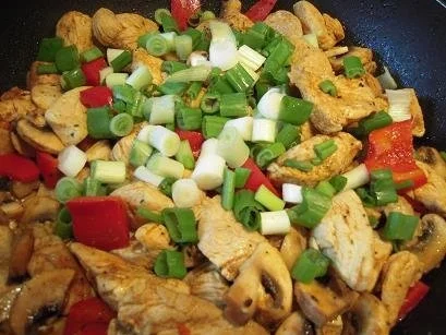 Putengulasch mit WOK-Nudeln - Rezept - Bild Nr. 6