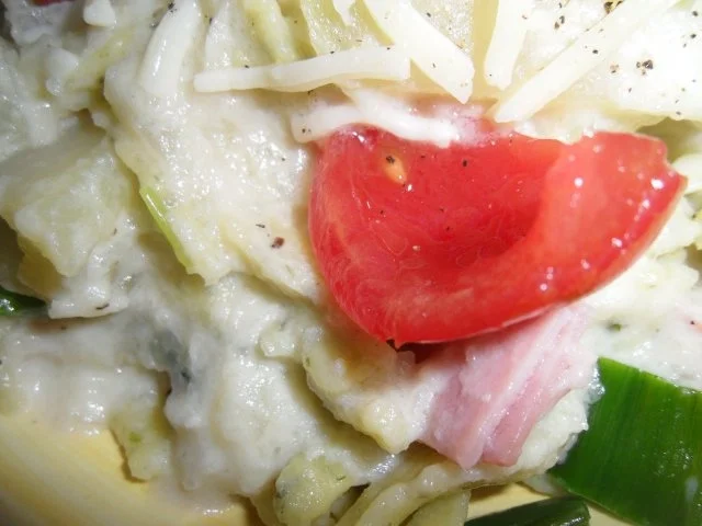 Kräuterspätzle mit Schinken & Gemüse - Rezept - Bild Nr. 2