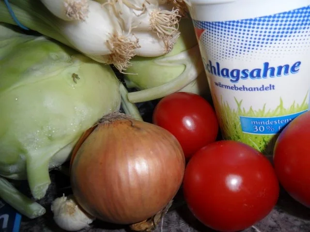 Kräuterspätzle mit Schinken & Gemüse - Rezept - Bild Nr. 3