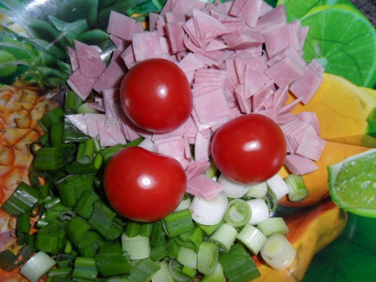 Kräuterspätzle mit Schinken & Gemüse - Rezept - Bild Nr. 9