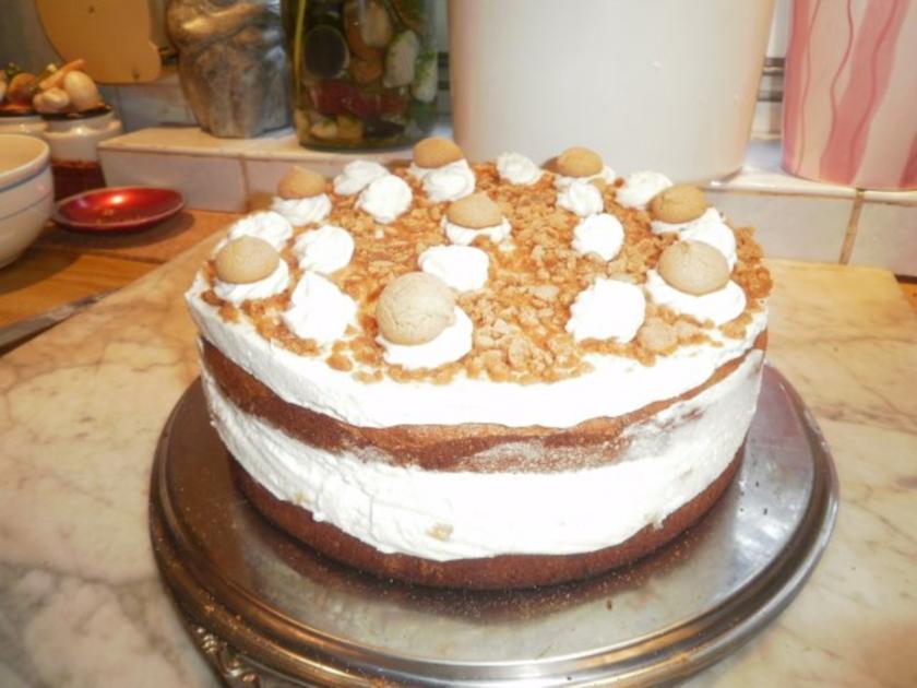 Pfirsich-Mandel-Torte - Rezept mit Bild - kochbar.de