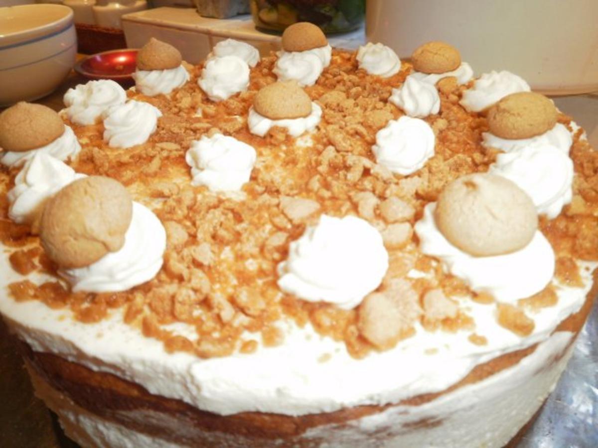 Pfirsich-Mandel-Torte - Rezept mit Bild - kochbar.de