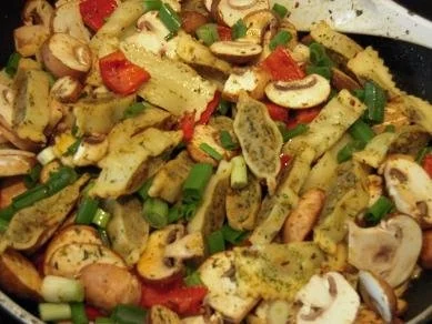 Maultaschenpfanne mit Bresso - Rezept - Bild Nr. 3