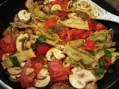 Maultaschenpfanne mit Bresso - Rezept - Bild Nr. 4