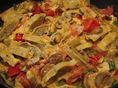 Maultaschenpfanne mit Bresso - Rezept - Bild Nr. 6