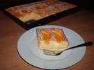 Pfirsichkuchen vom Blech - Rezept