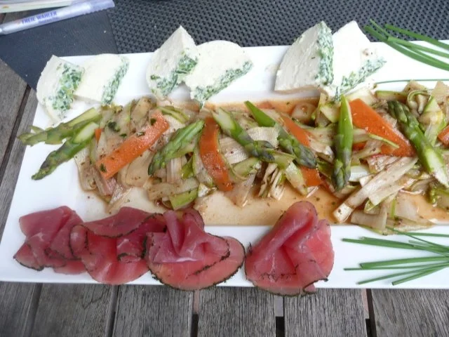 SPARGEL/ roh mariniert - Rezept