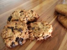 Peanutbutter Cookies ohne Mehl - Rezept
