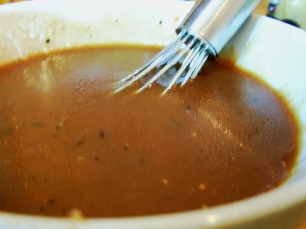 Rezept: Feta im Speckmantel auf Salat Bild Nr. 7 Feta im Speckmantel auf Salat - Rezept - Bild Nr. 7