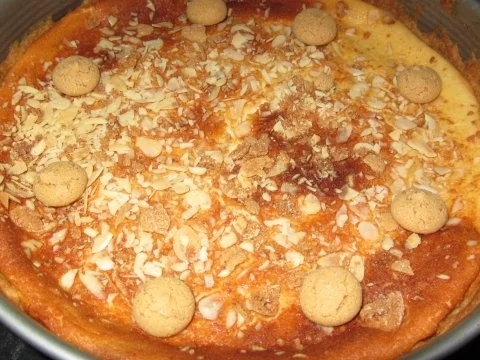 Käsekuchen mit Amaretto - Rezept