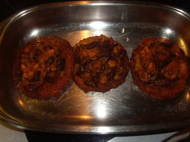 Tellergerichte: Käse auf Bohnen, Bohnen auf Kartoffeln - Rezept - Bild Nr. 4