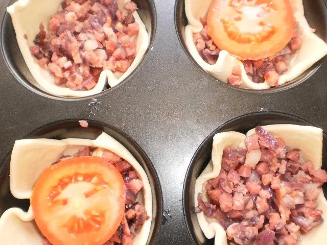 Speck-Tomaten-Körbchen - Rezept - Bild Nr. 4