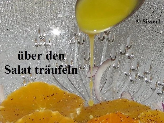 Orangen-Zwiebel Salat - Rezept - Bild Nr. 2