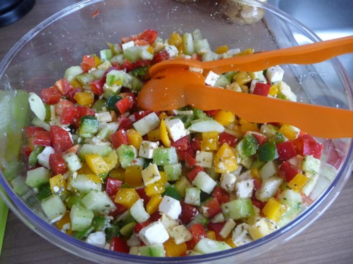 Fixe Küche : ....heute mal nur ´nen Salat - Rezept
