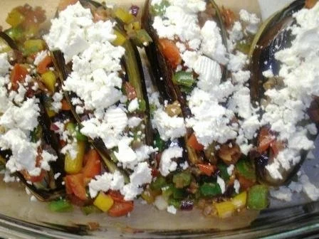 Rezept: Gefüllte Aubergine Bild Nr. 7 Gefüllte Aubergine - Rezept - Bild Nr. 7