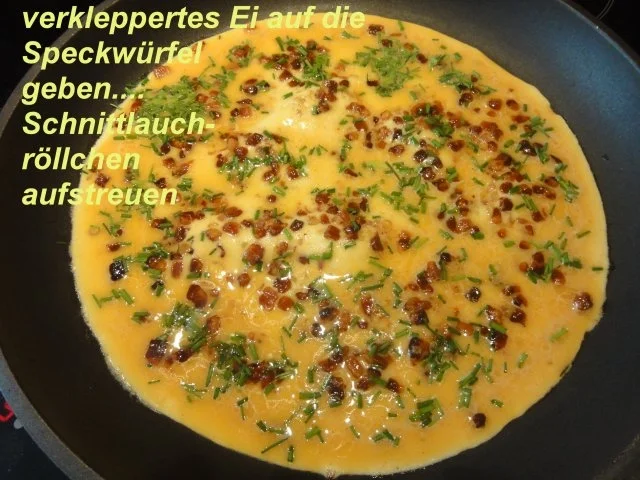 Eier:   SCHINKENSPECK - OMELETT mit Spargelfüllung - Rezept - Bild Nr. 5