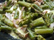 grüner Spargel.. einfach und schnell zubereiet - Rezept