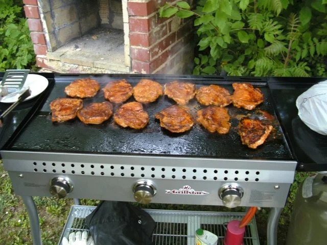 Gegrillte Schweinesteaks .. - Rezept - Bild Nr. 2