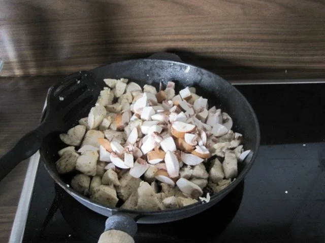 Puten-Geschnetzeltes mit Champignons - Rezept - Bild Nr. 3
