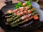 Grüner Spargel in der Pfanne gegart - Rezept - Bild Nr. 2