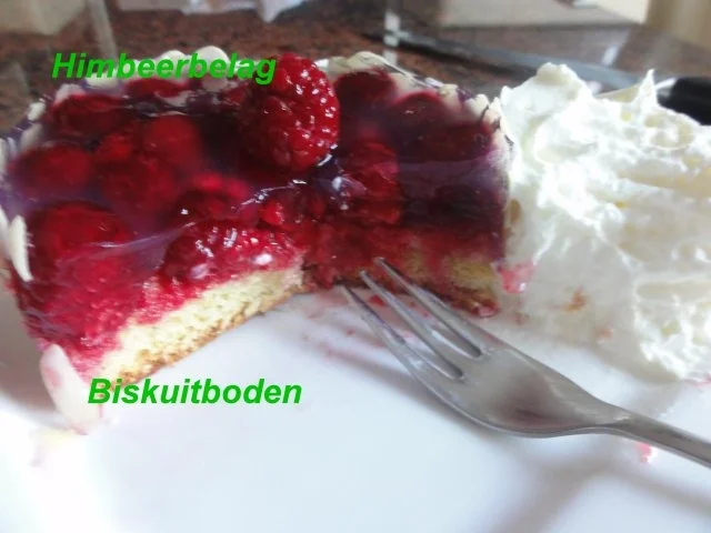 Biskuit:   HIMBEER + MANDARINEN TÖRTCHEN - Rezept - Bild Nr. 5