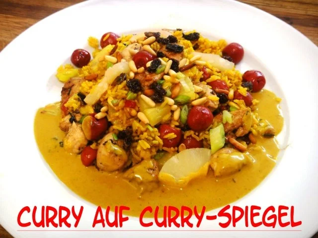 Rezept: Curry auf Curry-Spiegel Curry auf Curry-Spiegel - Rezept