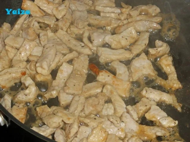 Rezept: Pastateller mit Fleisch u.Gemüse Bild Nr. 3 Pastateller mit Fleisch u.Gemüse - Rezept - Bild Nr. 3