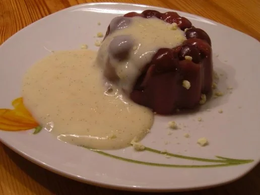 Dessert: Kirschpudding - Rezept