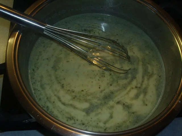 Rezept: Tortellini in Weisswein und Blauschimmelkäse Bild Nr. 3 Tortellini in Weisswein und Blauschimmelkäse - Rezept - Bild Nr. 3