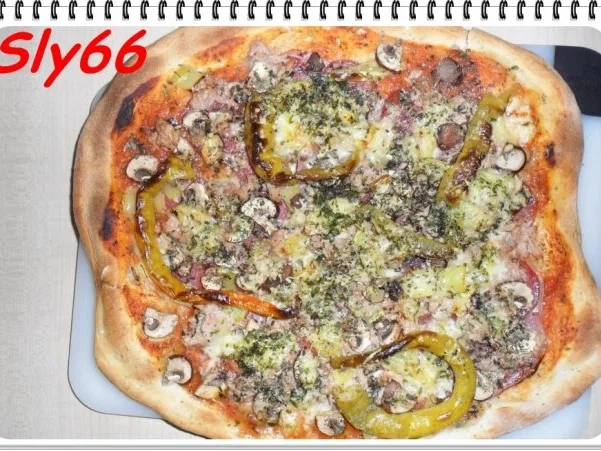 Pizza Tonno-Funghi - Rezept - Bild Nr. 19