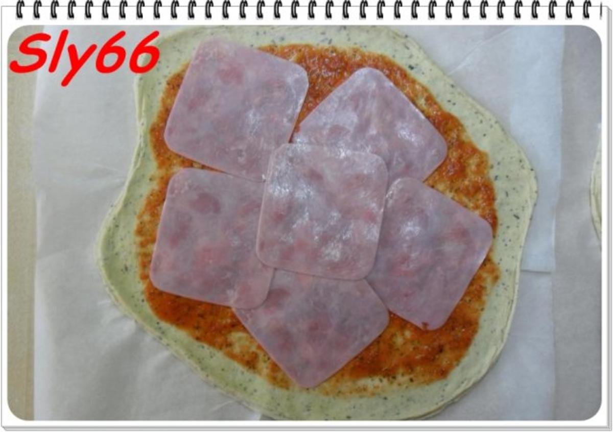 Pizza Tonno-Funghi - Rezept - Bild Nr. 13
