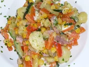 Gemüsepfanne bunt - Rezept