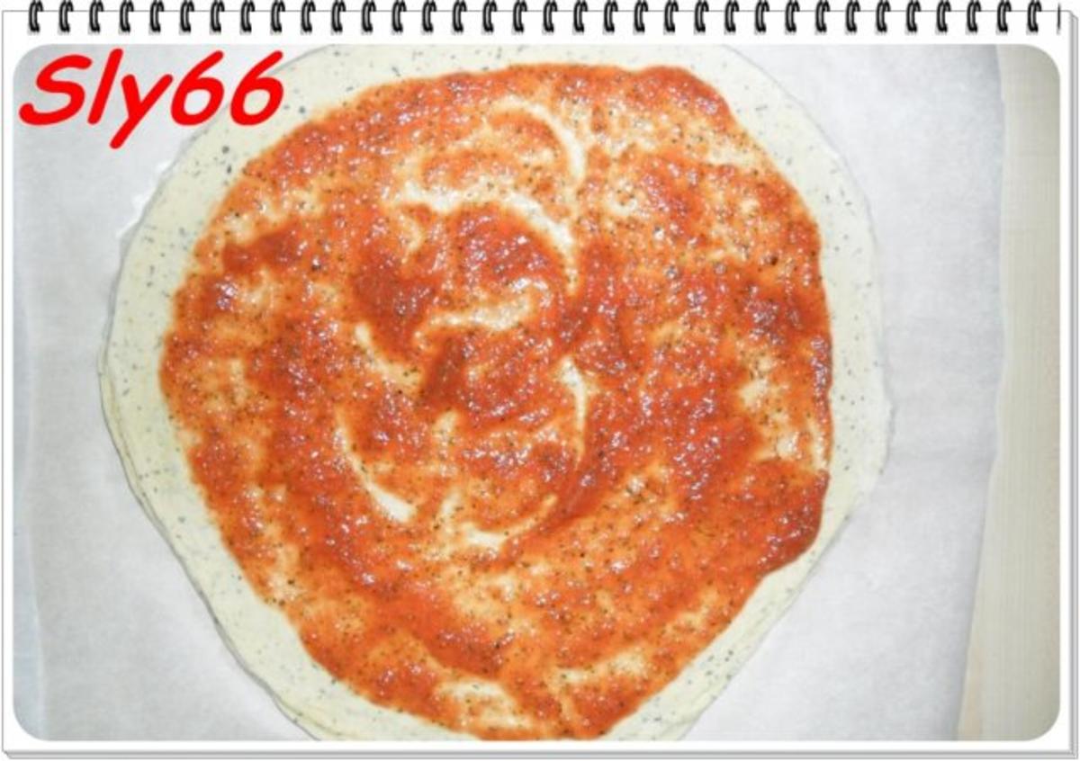 Pizza Tonno-Artischocke - Rezept - Bild Nr. 12